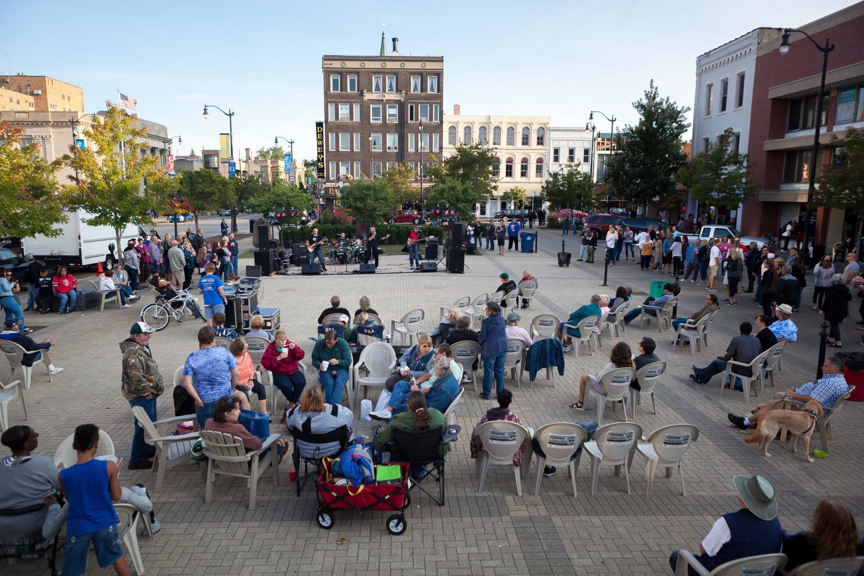 Concert at Monument Square
